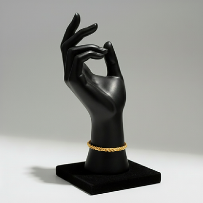 Arivah Braided Gold Bracelet