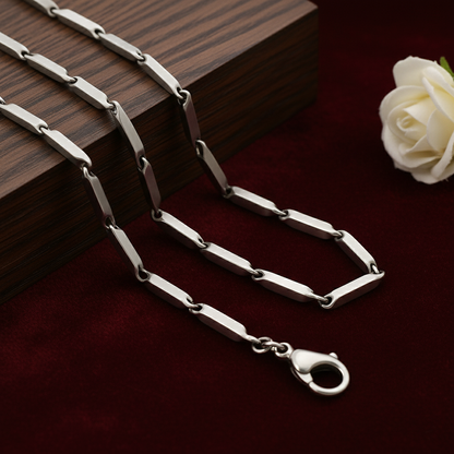 Arivah Segment Chain - Silver Plated