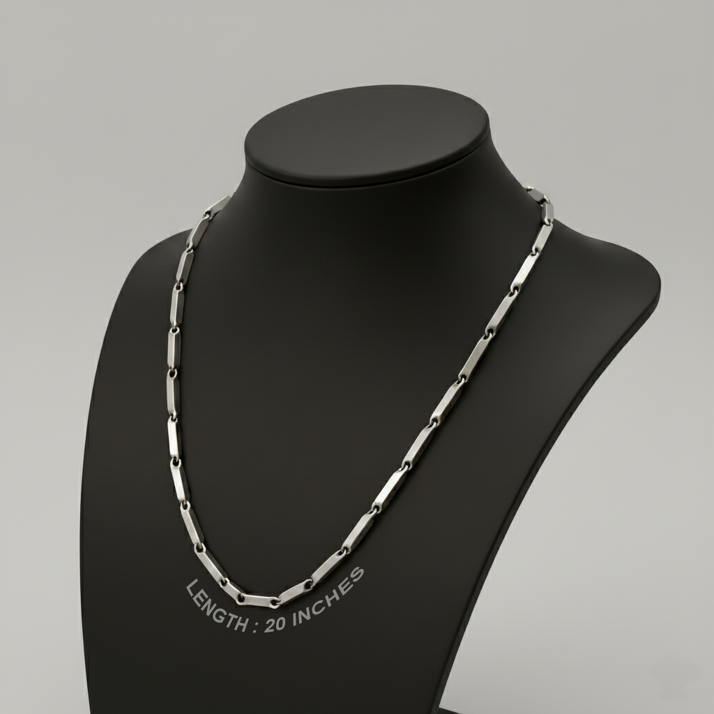 Arivah Segment Chain - Silver Plated