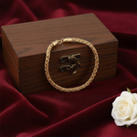 Arivah Braided Gold Bracelet